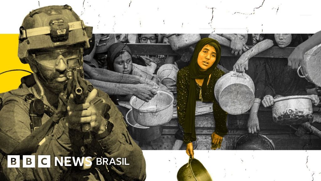 A fome extrema em Gaza: 'Eu morreria por um pacote de farinha'