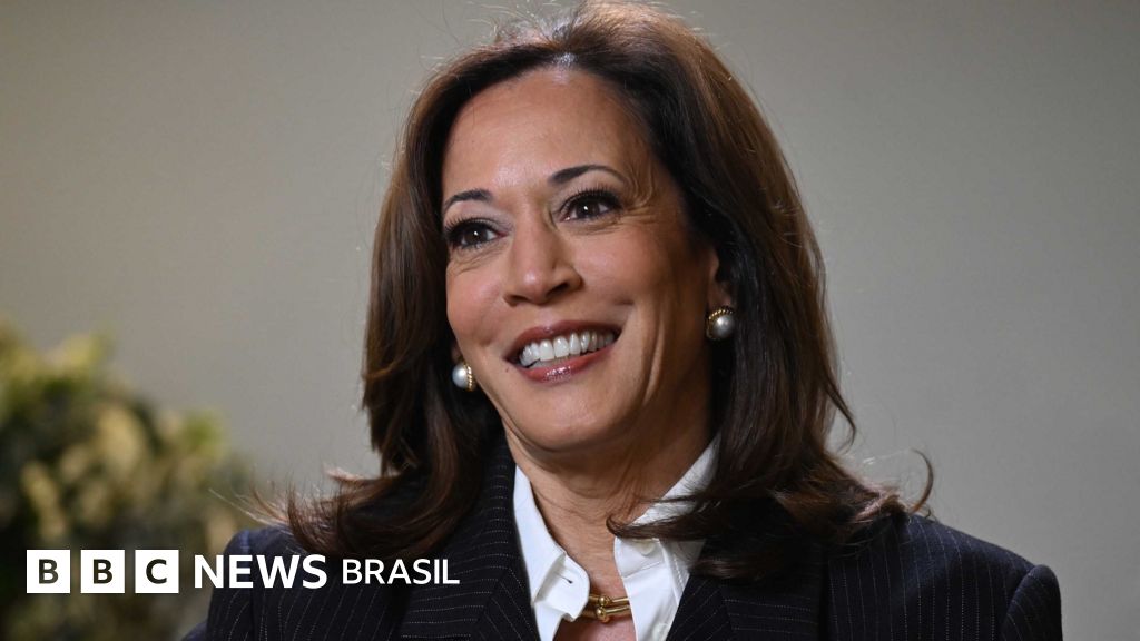 Kamala Harris diz à BBC que pode concorrer à presidência dos EUA de novo
