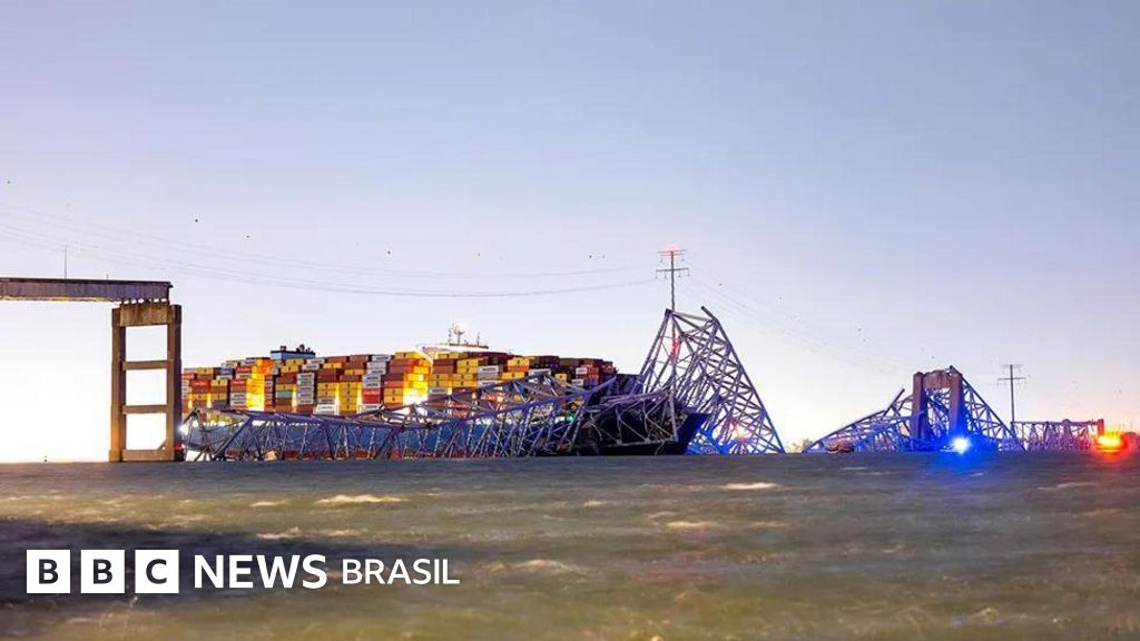 Galeria de fotos: ponte desaba em Baltimore