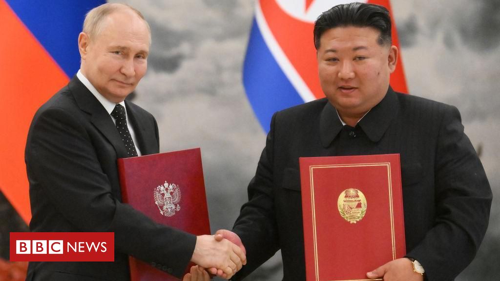 O 'inquietante' pacto de proteção mútua entre Rússia e Coreia do Norte