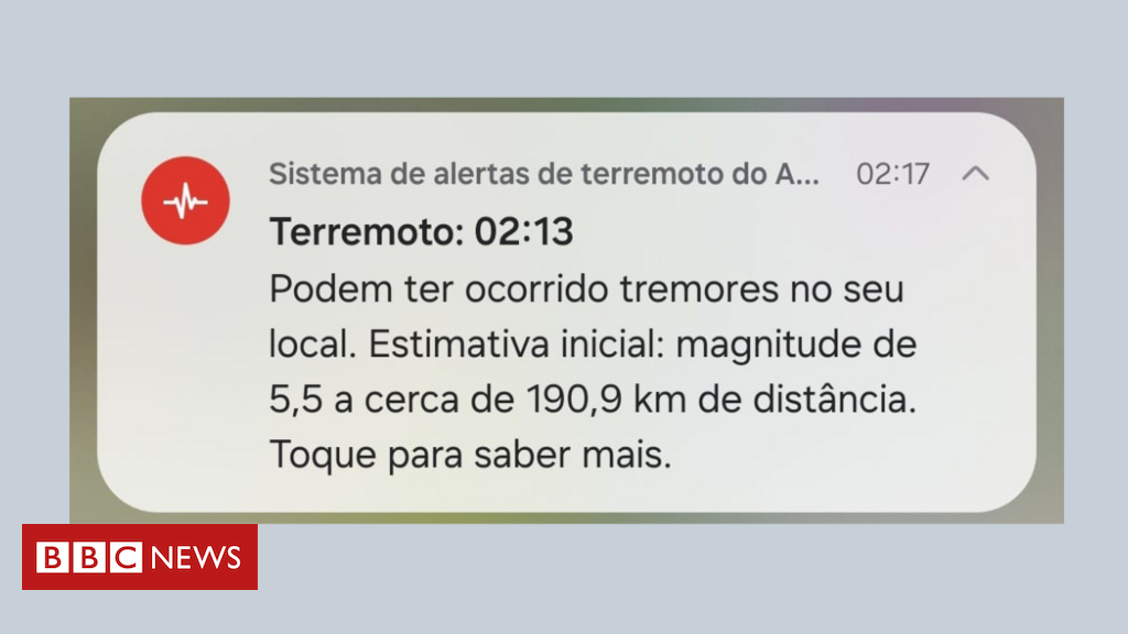 O que se sabe sobre alerta de terremoto recebido por celulares em SP e RJ