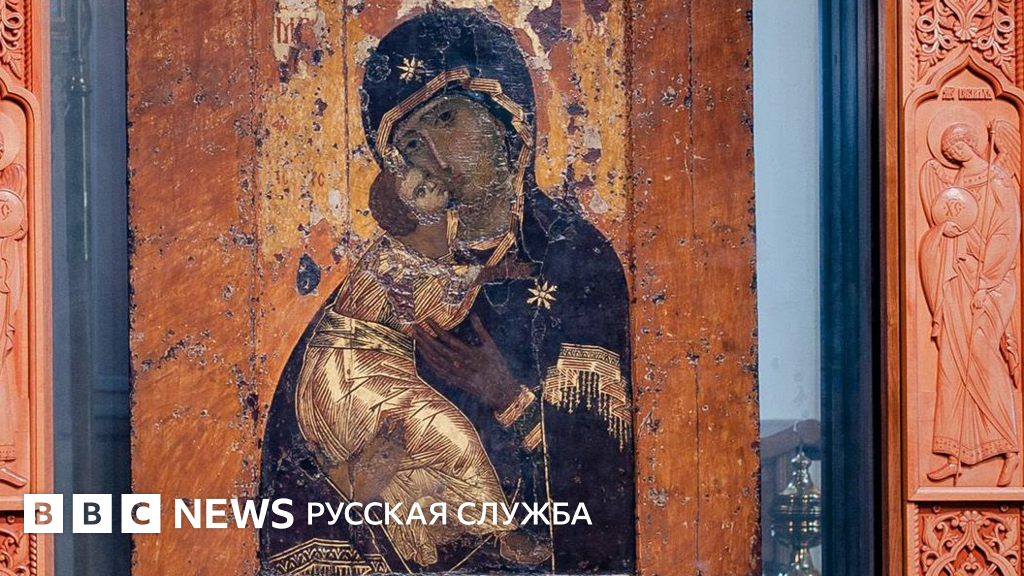 РПЦ забрала у Третьяковки Владимирскую и Донскую иконы Божией Матери. Их привезли в храм Христа Спасителя