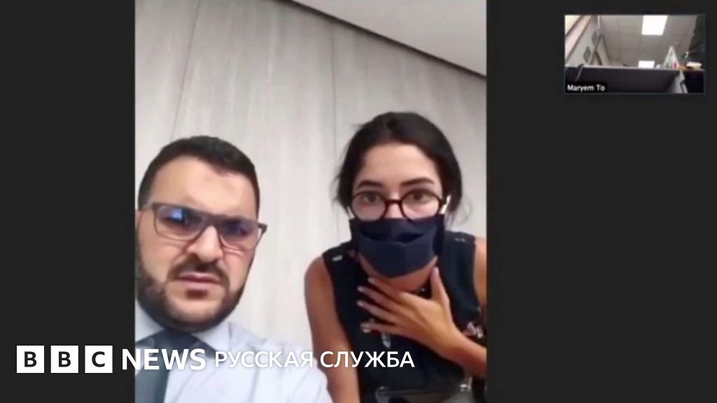 Интервью журналистки Би-би-си во время взрыва в Бейруте. Видео - BBC ...