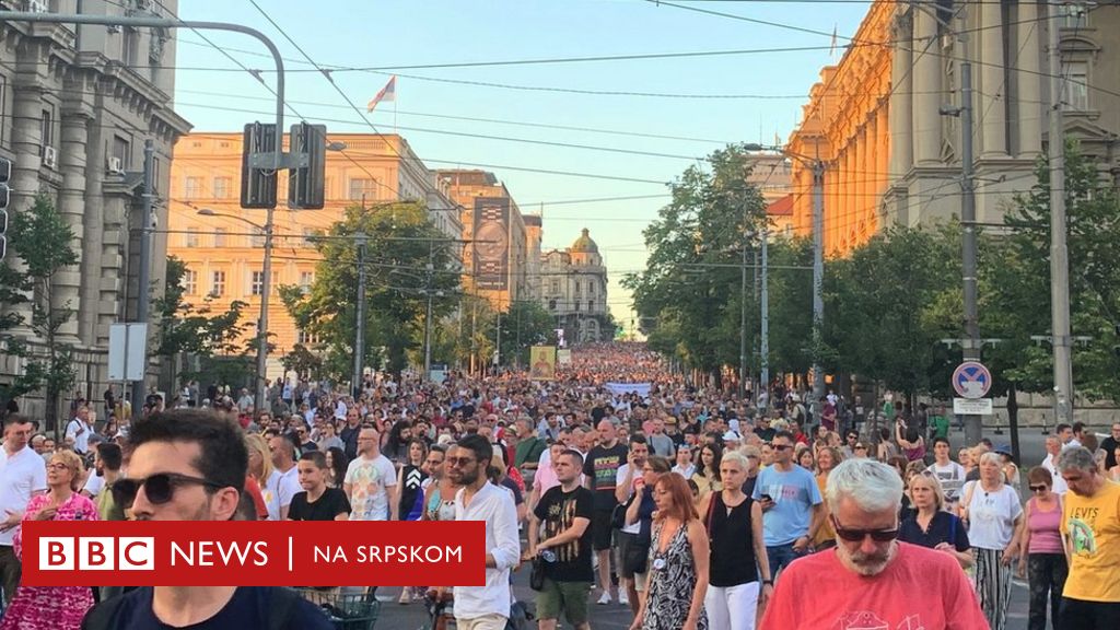 „Srbija protiv nasilja”: Osamnaesti protest protiv vlasti posvećen stanju u obrazovanju i vladavini prava