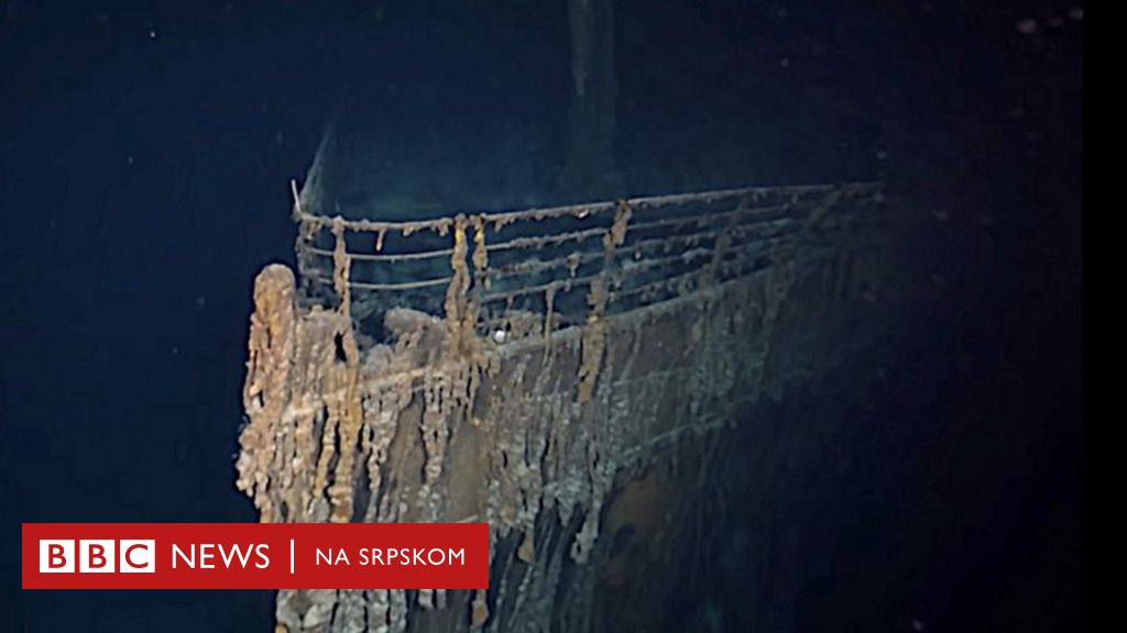 Tehnologija i Titanik: Snimci olupine najpoznatijeg broda u visokoj ...