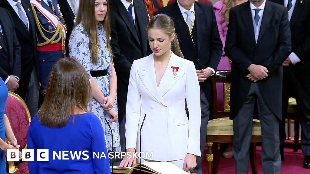 Španija: Princeza Leonora položila zakletvu kao prestolonaslednica ...