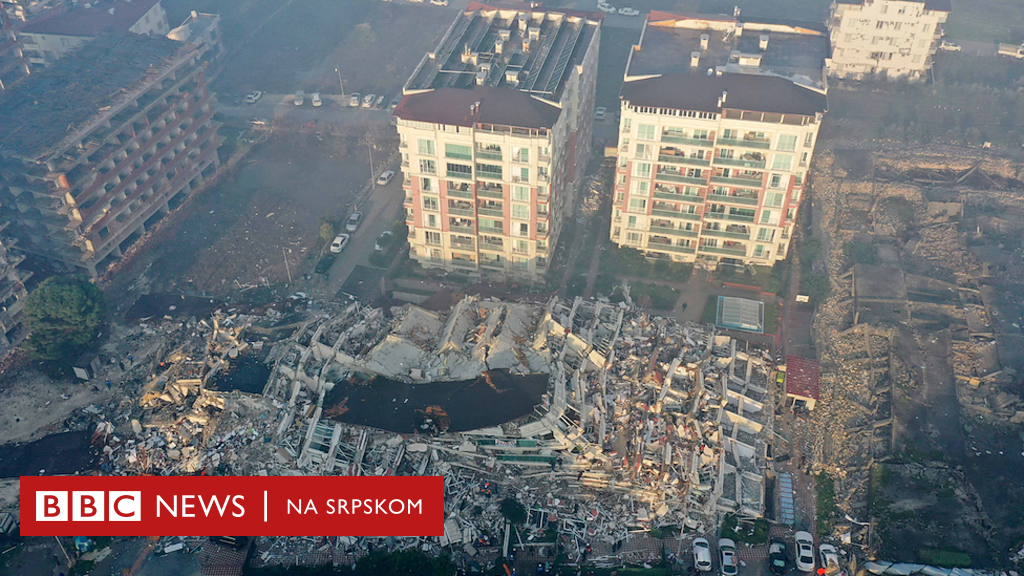 Zemljotres u Turskoj i Siriji Snimci iz vazduha pokazuju puni obim