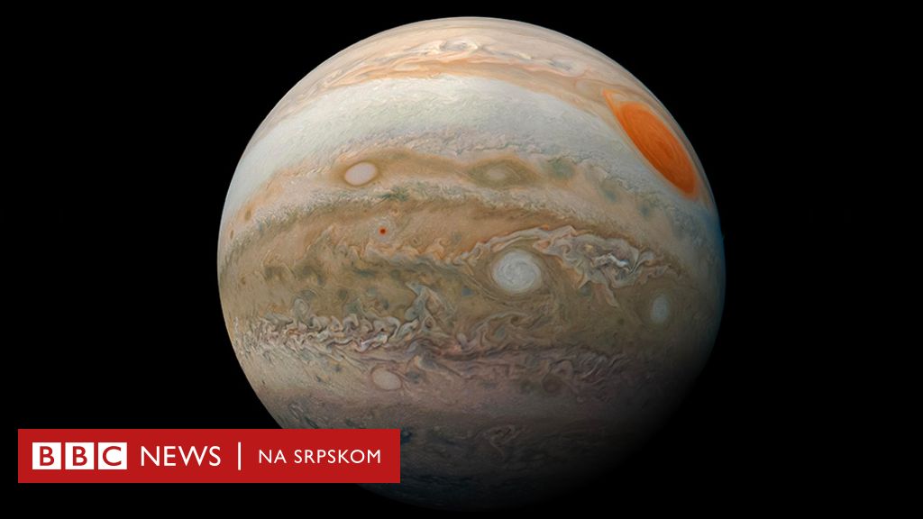 Jupiter Spektakularna Fotografija Planete I Njene Velike Crvene Pege Bbc News Na Srpskom