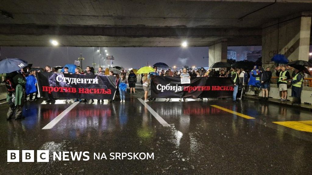 Srbija i politika: Protest „Srbija protiv nasilja” po pljusku u Beogradu, nova blokada međunarodnog autoputa
