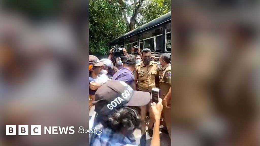 පාර්ලිමේන්තුව ඉදිරිපිට උද්ඝෝෂණය BBC News සිංහල