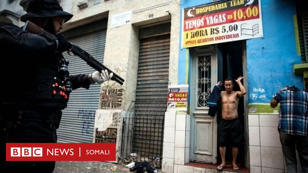 Booliiska Brazil oo fuliyay hawlgal wayn oo ka dhan ah daroogada - BBC News  Somali