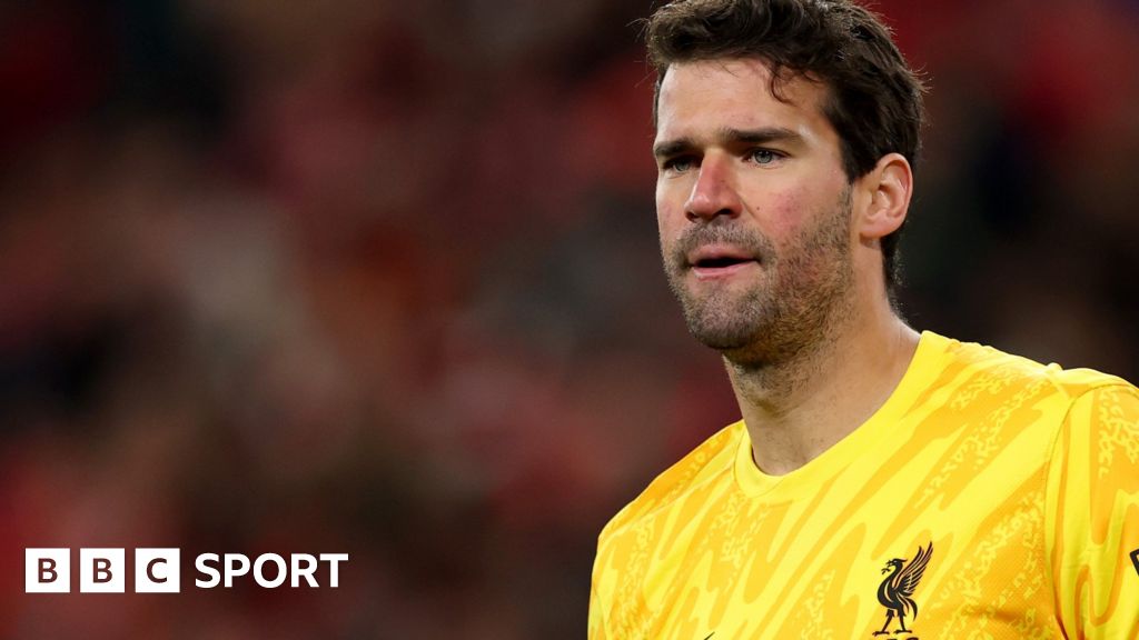 Liverpool's Alisson set for at least one month out