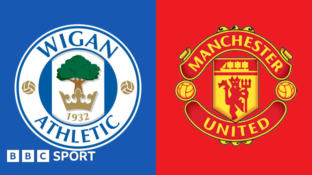 Wigan Athletic vs Manchester United Follow live BBC Sport