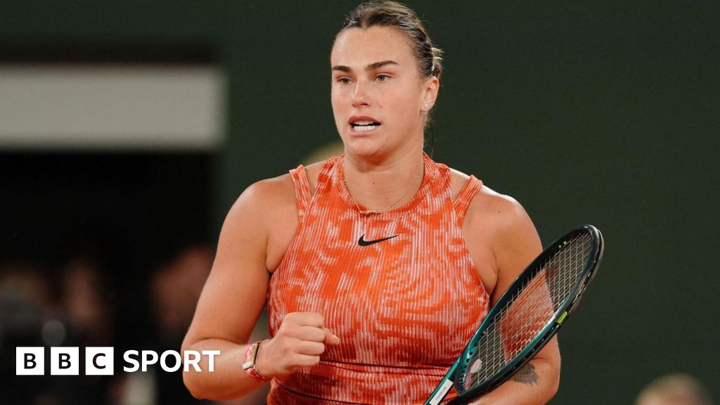 Sabalenka claims commanding straight-set win