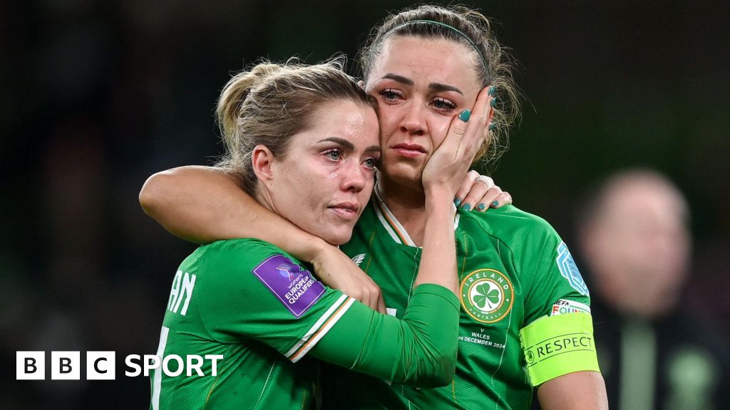 Republic of Ireland 1-2 Wales (Agg 2-3): Hosts ‘devastated’ after play-off heartbreak