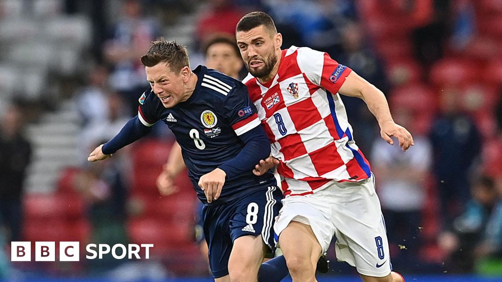 Scotland v Croatia: Mateo Kovacic on Hampden Park