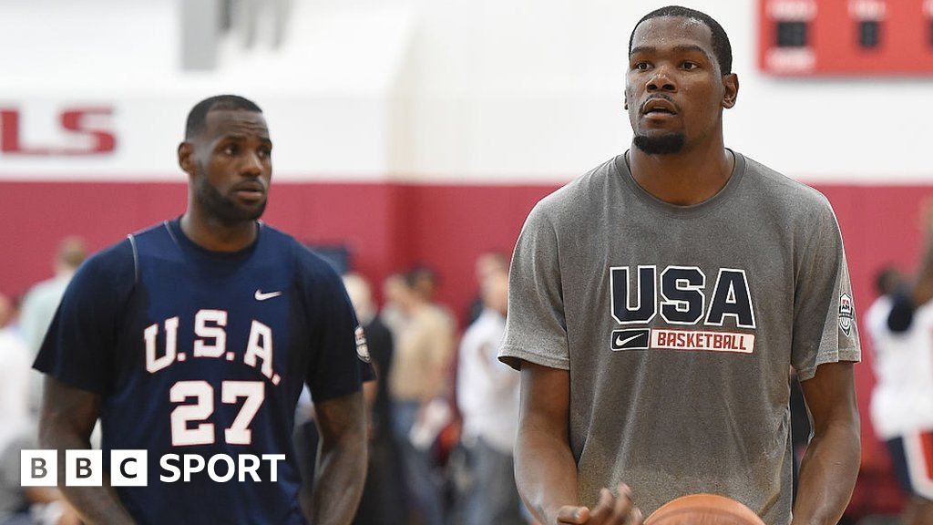 NBA stars James, Durant & Curry in USA Olympic team