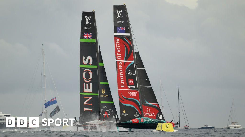 America’s Cup: Great Britain trail New Zealand 2-0 after opening races