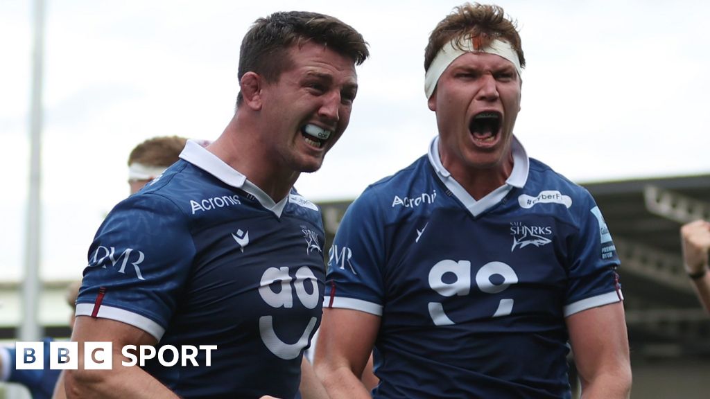 Sale Sharks hold on for 23-17 win over Exeter Chiefs, Rugby Union News