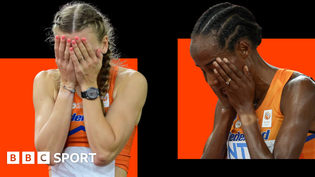 World Championships 2023 Dutch Athletes Femke Bol And Sifan Hassan Suffer Dramatic Falls Bbc 