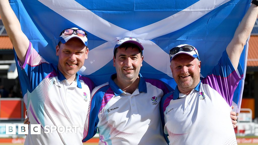 Commonwealth Games Scotland Beat Australia To Win Gold In Bowls Mens Triple Bbc Sport 3805