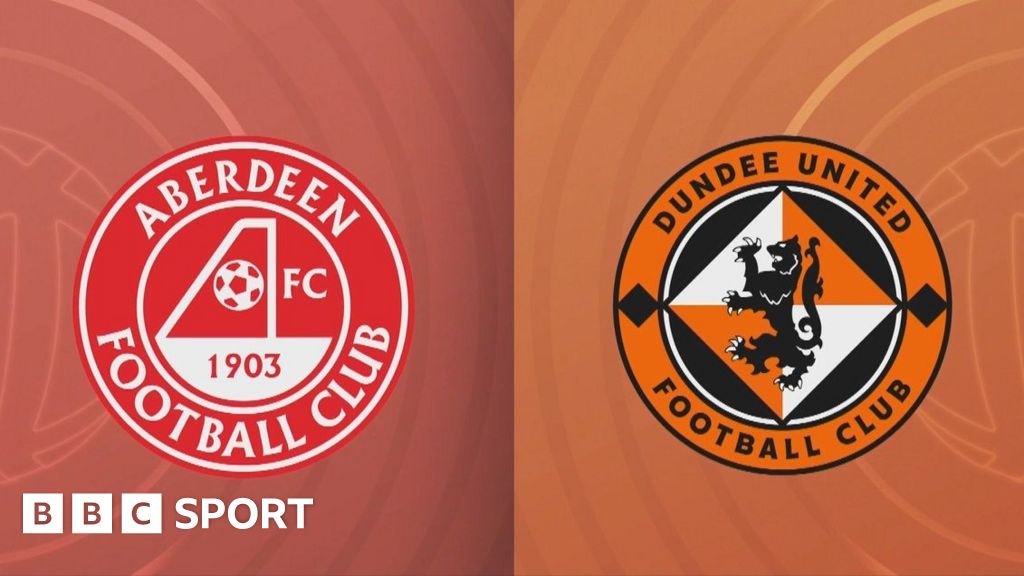 Highlights Aberdeen 10 Dundee United BBC Sport