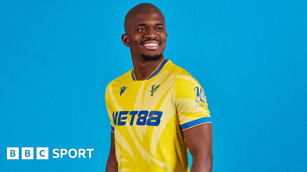 Crystal Palace away kit Palace unveil new Eagle yellow away kit BBC Sport