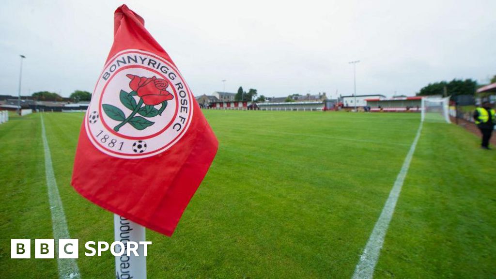 Bonnyrigg Rose deducted six points for slope on pitch