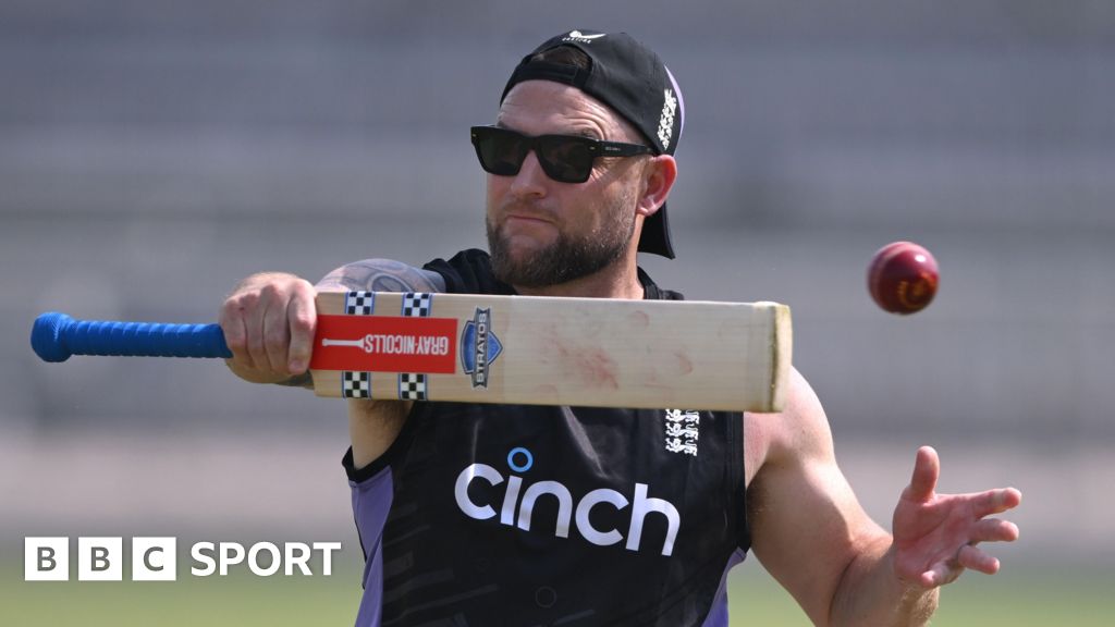 Pakistan vs England: Brendon McCullum says tourists are ‘realistic’