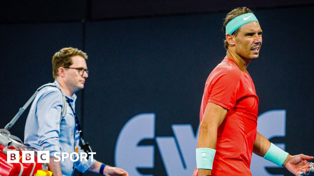 Rafael Nadal: Spaniard ‘unsure’ of hip injury concerns after Brisbane International exit