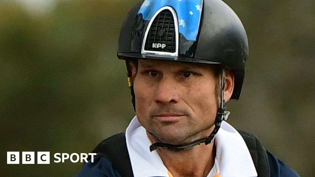Show jumper under review for competing in mankini