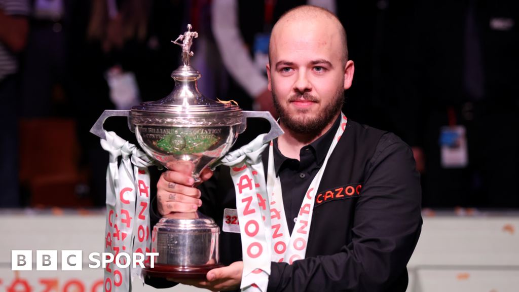 Sheffield, UK. 1st May 2023; The Crucible, Sheffield, England: 2023 Cazoo World  Snooker Championship Final; Luca Brecel in action versus Mark Selby Credit:  Action Plus Sports Images/Alamy Live News Stock Photo - Alamy