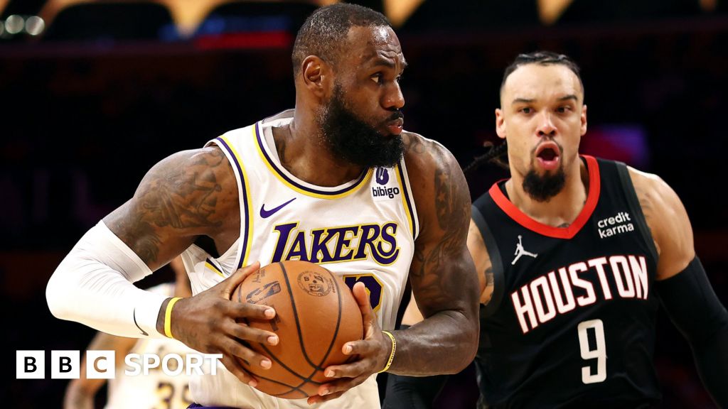 NBA: LeBron James Scores 37 Points As Los Angeles Lakers Beat Houston ...