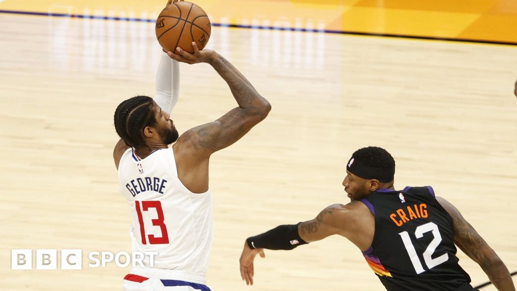 NBA play-offs: Phoenix Suns beat Los Angeles Clippers to move to brink of  NBA Finals - BBC Sport