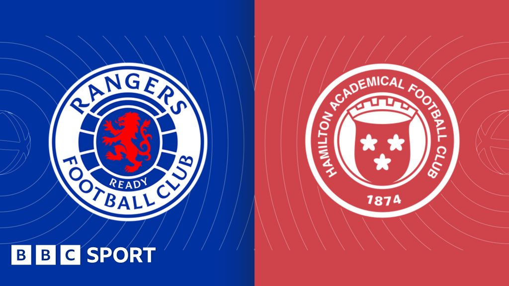 Rangers 4-0 Hamilton Academical: Leaders extend lead over Celtic to ...
