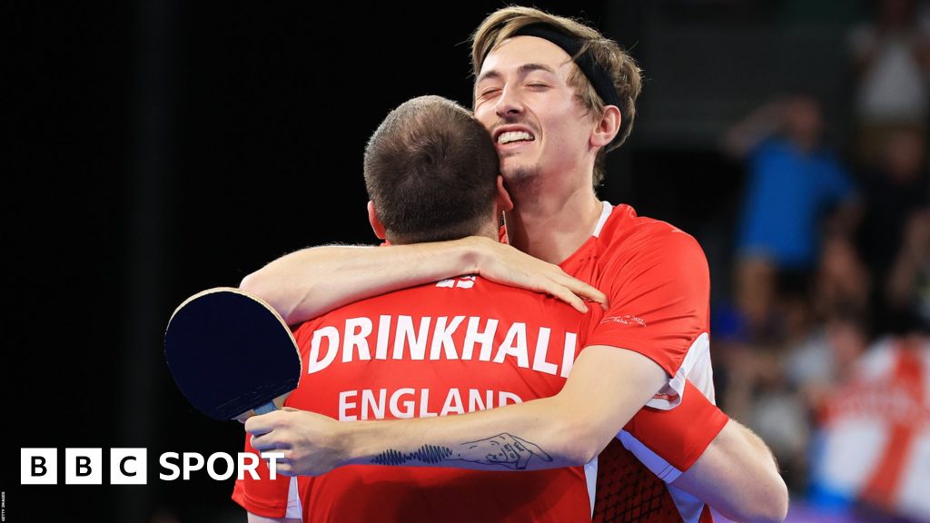 Commonwealth Games England's Liam Pitchford and Paul Drinkhall retain