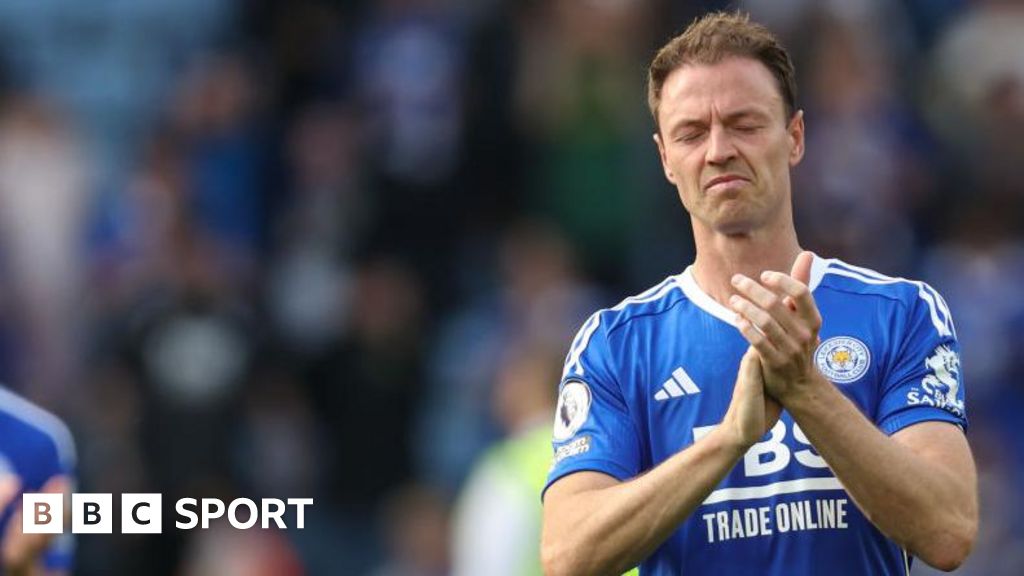 Leicester players said 'goodbye' captain Evans BBC Sport