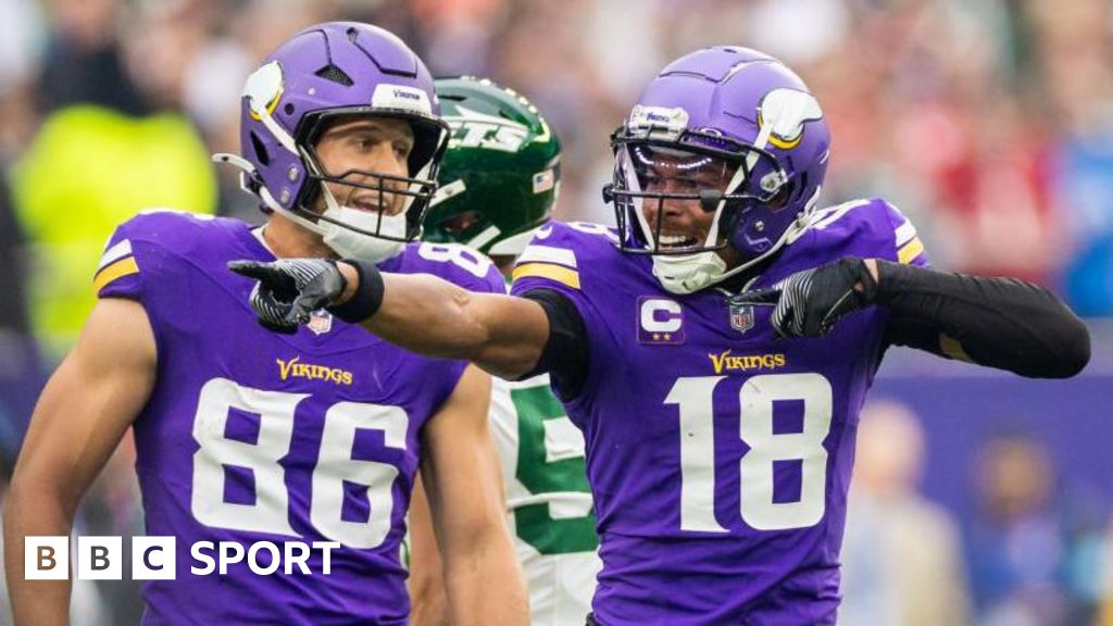 NFL London: Minnesota Vikings hold on for 23-17 win over Aaron Rodgers’ New York Jets