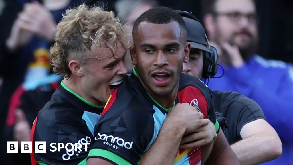 Harlequins 22-14 Exeter: Quins hold off Chiefs for first Premiership win of the season