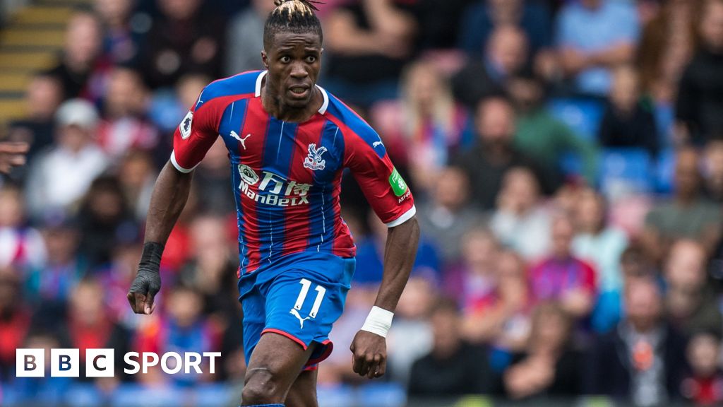 Crystal Palace: Wilfried Zaha thanks fans ahead of 'new chapter' - BBC Sport