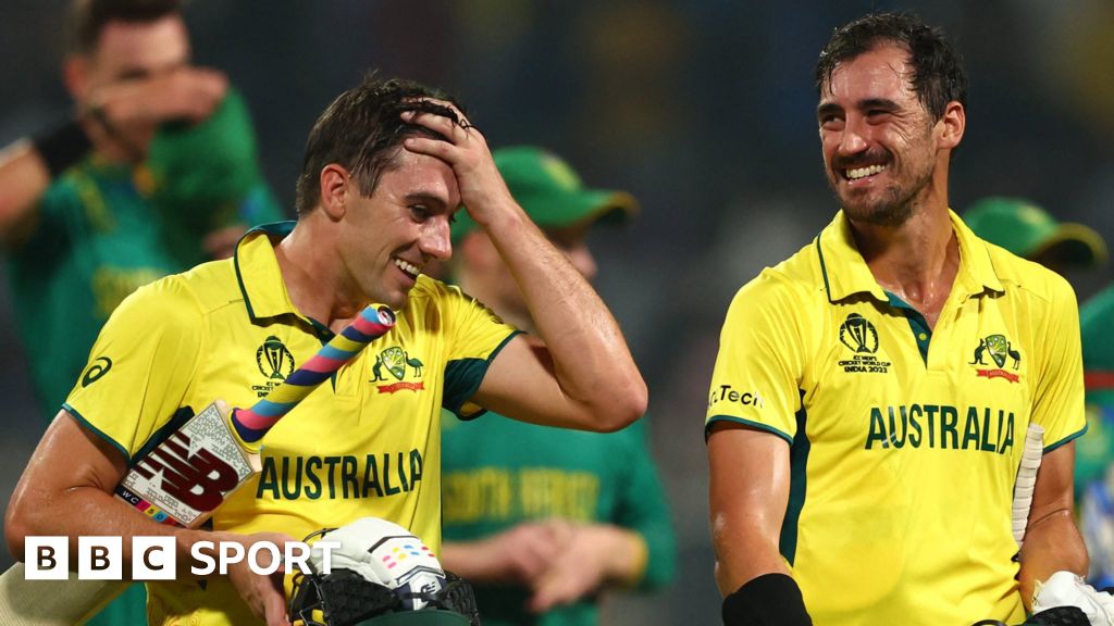 Cricket World Cup 2023: Australia into final after a thrilling victory over South Africa