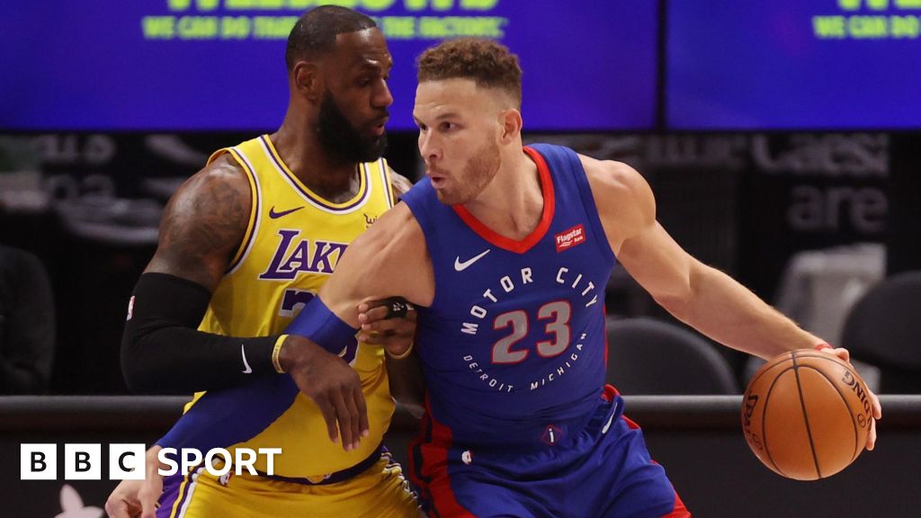 NBA Los Angeles Lakers beaten by Detroit Pistons with Blake Griffin