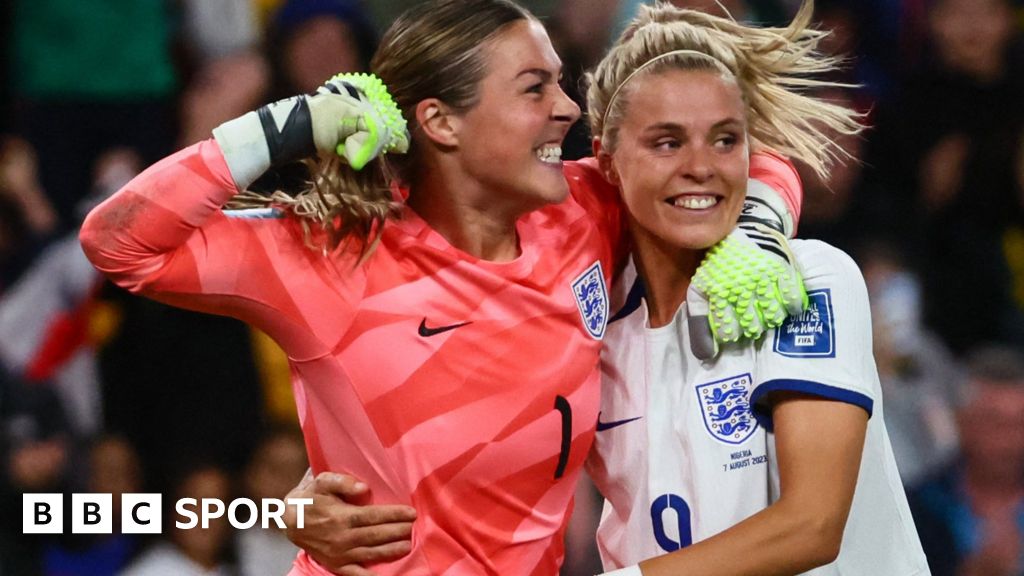 England 0-0 Nigeria: Lionesses win penalty shootout to reach quarter