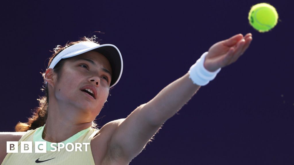 Raducanu earns first-round Indian Wells win