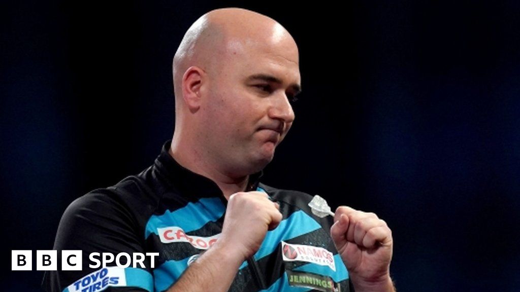 PDC World Darts Championship Rob Cross, Jonny Clayton and Brendan