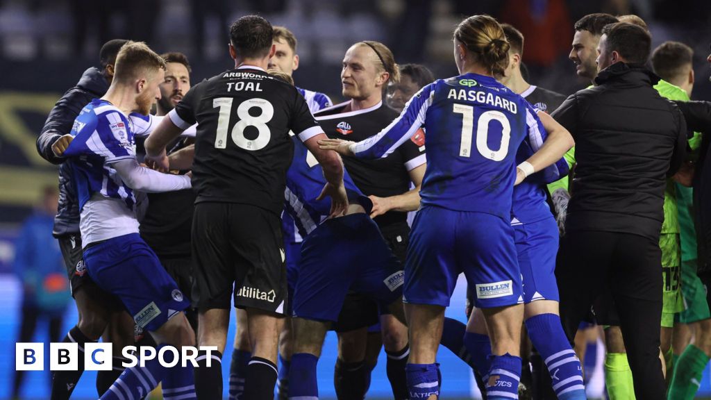 Wigan Athletic and Bolton Wanderers charged over mass confrontation