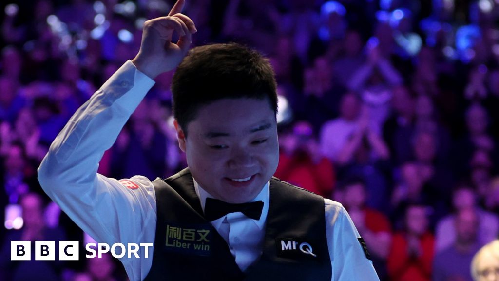 Masters 2024: Ding Junhui makes 147 maximum break in defeat by Ronnie O’Sullivan