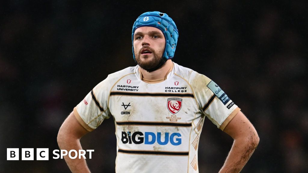 Zak Mercer: The Gloucester back-rower is putting England's hopes aside after missing out on the Six Nations