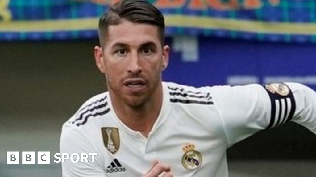 Sergio Ramos will only leave Real Madrid for Man Utd - Calderon - BBC Sport