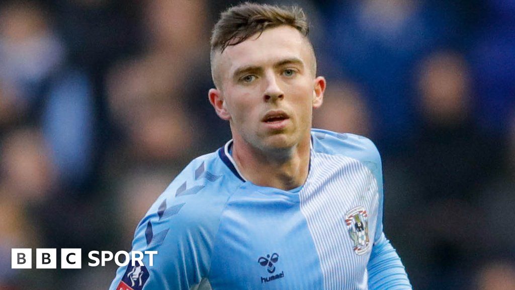 Jordan Shipley Coventry City midfielder signs new two year contract with Sky Blues BBC Sport